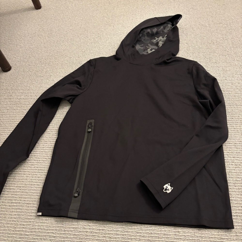 Greyson Black Hooded Sweatshirt